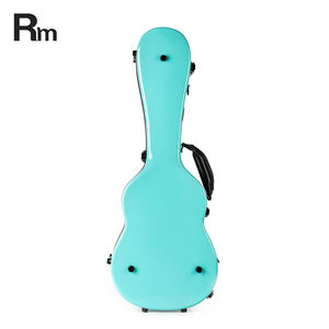 حقيبة غيتار صلبة محمولة للبيع بالجملة من المصنع ، حقيبة كمان مصنوعة من الألياف الزجاجية متعددة الألوان لحقائب وحقائب آلات القيثارة - Product Image 4