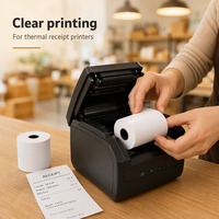 Rouleaux de papier thermique pour TPV 80x80mm 80mm x 230ft 48gsm – Rouleaux de reçus pour supermarchés et commerces de détail (vente en gros)