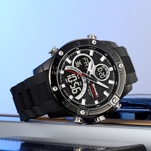 Montre analogique numérique multifonction étanche SKMEI 2476 pour homme, Relogio Masculino, vente en gros, montre sport en silicone - Product Image 3