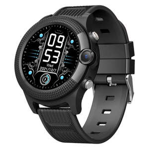 สมาร์ทวอทช์พร้อมกล้องหลัง สายซิลิโคน ตัวเรือนทรงกลม หน้าจอสัมผัส GPS NFC เครื่องวัดอัตราการเต้นของหัวใจ กันน้ำ IPX7 สำหรับทุกเพศ - Product Image 5