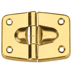 Charnières en métal doré de producteur professionnel <span class=keywords><strong>avec</strong></span> charnières de boîtier de <span class=keywords><strong>vol</strong></span> à rotation de 90 degrés et séjour de couvercle pour charnière pliante en métal de boîtier et de boîte - Product Image 1