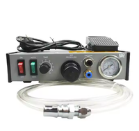 Machine de distribution de colle de précision semi-automatique pour équipement industriel de remplissage de liquide pneumatique à Jm-800 monotrou 220V