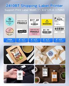 Phomemo <span class=keywords><strong>PM</strong></span> 2410 BT Envío inalámbrico Impresora de etiquetas de 104MM Impresora térmica para pequeñas empresas y paquetes de envío - Product Image 2