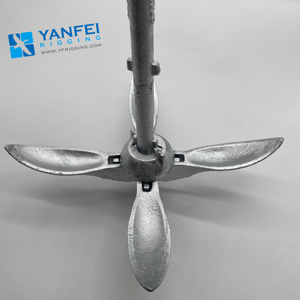 Phần cứng biển 0.7 ~ 15kg chất lượng cao thép carbon mạ kẽm gấp Neo cho thuyền du thuyền kayak - Product Image 5