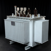 Transformador de Distribución Trifásico de Baja Pérdida Sumergido en Aceite Serie H61/H59 de 10kV, 100kVA-1250kVA, Unidad de Distribución de Energía de 415V/480V