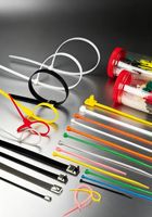 Bridas Autoblocantes para Cables, Hechas de Nailon, Disponibles en Varios Colores y Tamaños, Ligeras y Fáciles de Usar