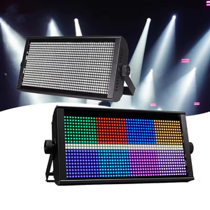 Luces Estroboscópicas RGBW de 1000W, 8+8 Segmentos LED, Control DMX512/Activación por Sonido, Luz Matricial, Iluminación Blanco Cálido - Product Image 6