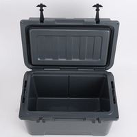Glacière-chariot rotomoulée 45L avec compresseur thermique, moderne, portable, durable, étanche, couleur personnalisable, pour canettes