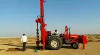 Haute qualité PCDR monté sur chenilles 150 mètres tracteur monté forage de puits d'eau à vendre