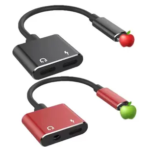 De gros splitter 7 port-Ugreen — adaptateur d'écouteurs à deux Ports pour iPhone X, casque, Jack, séparateur Audio et de Charge pour iPhone X, Support de musique et fonction d'appel