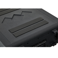 Vente en gros personnalisé 2u 3U 4U 6U antichoc étanche boîtier de montage en rack de 19 pouces avec Flight Case