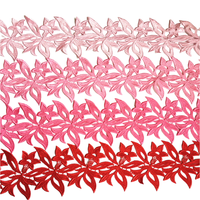 Vente en gros de dentelle guipure colorée de luxe, accessoires vestimentaires, dentelle chimique pour vêtements, robes de soirée, costumes de danse