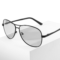 Lunettes de soleil polarisées unisexes, nouvelle forme ovale, personnalisées, jour et nuit, en métal, us, prix significatif, nouveau Type