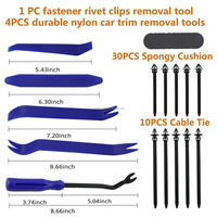 Kit de 1000 attaches universelles pour voiture, 30 tailles, boîte à 4 couches, fixations en plastique pour auto, vis d'expansion, rivets, vente en gros