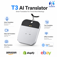 Traducteur vocal intelligent 146 langues, interprétation simultanée, appareil de traduction pour appels vocaux et vidéo