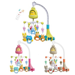 Móvil para Cuna <span class=keywords><strong>de</strong></span> Bebé con Juguetes, Rotación 360°, Control Remoto y Función <span class=keywords><strong>de</strong></span> Canciones <span class=keywords><strong>de</strong></span> Cuna, Venta al Por Mayor Directa <span class=keywords><strong>de</strong></span> Fábrica para Reventa - Product Image 1