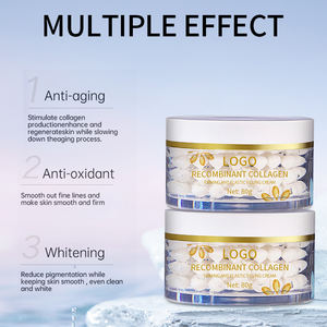 Crema Facial Reafirmante y Lifting Personalizada, Crema Blanqueadora con Colágeno Recombinante para Manchas Oscuras - Product Image 3