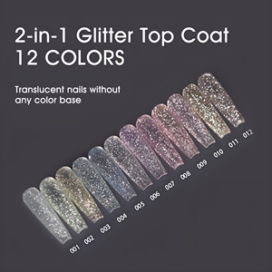 Esmalte de Gel de Capa Superior Brillante Personalizado Privado, Libre de Hema y TPO, Gel Superior al por Mayor 2 en 1, <span class=keywords><strong>Topgel</strong></span> Brillante Reflectante con Diamantes para Decoración de Uñas - Product Image 5