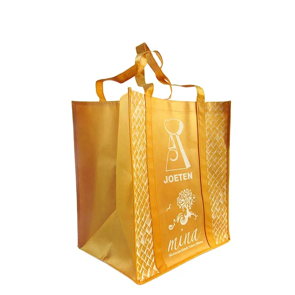 पुन: प्रयोज्य पर्यावरण के अनुकूल उत्पादों कस्टम लोगो खरीदारी ढोना बैग गैर बुना बैग