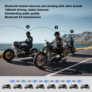 Fodsports 4-10Riders Serie <span class=keywords><strong>M1</strong></span>, Auriculares Inalámbricos de Alta Calidad para Motocicleta, <span class=keywords><strong>Intercomunicador</strong></span> Bluetooth para Motocicleta - Product Image 3