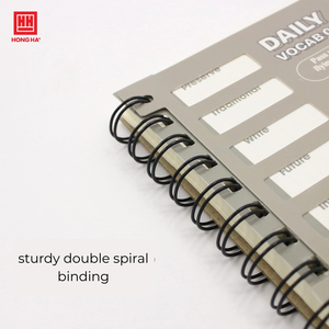 Carnet de notes à spirale de style relié, type bloc-notes, origine Vietnam, reliure, 120 livres par carton, impression numérique sur papier - Product Image 2