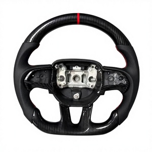 Volants de direction de <span class=keywords><strong>voiture</strong></span> en fibre de carbone personnalisés pour <span class=keywords><strong>Dodge</strong></span> <span class=keywords><strong>Charger</strong></span>, Journey Rt Morgo 2006, Challenger Srt8 2010 - Product Image 5
