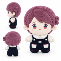 Poupée en peluche Kpop personnalisée CE CPC, poupée en coton rembourrée personnalisée 20cm, votre propre design, fabrication OEM ODM, vente en gros