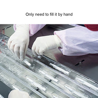 DPP plastique et Alu blister ampoule automatique seringue d'injection jetable blister machine d'emballage