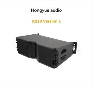 Sistema de sonido al aire libre Gabinete de altavoz <span class=keywords><strong>Dual</strong></span> 10 pulgadas Line Array Caja de altavoz de 2 vías K210 Altavoz Sistema de audio Sonido profesional - Product Image 3