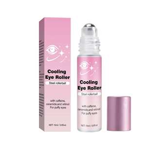 Crema Iluminadora para Ojos - Esencia para Ojos con Ceramida y Cafeína con Bola Metálica Refrescante - Paquete de Viaje 15ml - Product Image 5