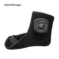 Offre Spéciale : Masseur Électrique Sans Fil pour Pieds et Chevilles avec Chauffage, Vibration, Contrôle de la Minuterie, Multifonction, Coussin d'Air et Compresse Chaude
