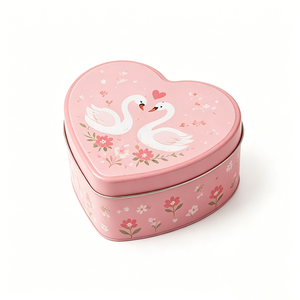 Wholesale Direct Sales Custom Tin <b>Box</b> Packaging Food Safe Recyclable Metal Tin Cans Container for Snacks Tea Coffee Gift <b>Packing</b> - Product Image 1