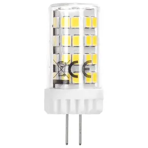 Lámpara LED G4 de 4W, luz cálida, bajo consumo; ideal para iluminación de interiores y decoración de espacios. - Product Image 1