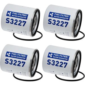 S3227 – filtre à carburant et séparateur d'eau, 4 pièces, pièce de rechange pour moteur hors-bord Yamaha Marine - Product Image 1