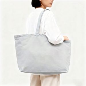 <b>Large</b> Capacity Eco-Friendly Canvas Tote <b>Bag</b> Recyclable Cotton Shopping <b>Bag</b> for Sustainability - Product Image 1