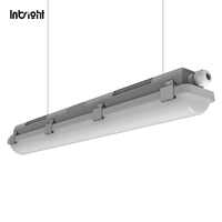 LED IP65 120 °   Projecteur à angle de faisceau étanche avec boîtier PC pour éclairage de garage, entrepôt et zones industrielles humides