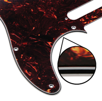 8 trous écaille de tortue Pick Guard Scratch Plate TL guitare pickguard pour tl guitare kit de construction