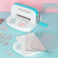 Machine de découpe et d'embossage miniature A4/A5 faite à la main avec motifs animaux pour scrapbooking et création artistique, outil de bricolage - Vente chaude