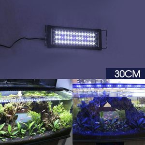 Lumière <span class=keywords><strong>LED</strong></span> pour <span class=keywords><strong>aquarium</strong></span> 30/45/60/90 <span class=keywords><strong>cm</strong></span>, luminosité réglable, multicolores naturels, variateur d'intensité, supports extensibles - Product Image 3