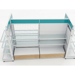 Étagère à niveaux en verre Vietnam double face 2000 mm, personnalisable, robuste, réglable, panneau de verre rectangulaire Newtek démontable - Product Image 5
