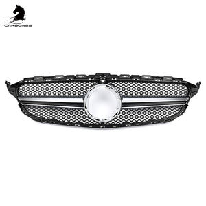 Grille avant en <span class=keywords><strong>diamant</strong></span> sans trou de caméra pour <span class=keywords><strong>Mercedes</strong></span> Benz <span class=keywords><strong>classe</strong></span> <span class=keywords><strong>C</strong></span> <span class=keywords><strong>W205</strong></span> 2019-on - Product Image 3