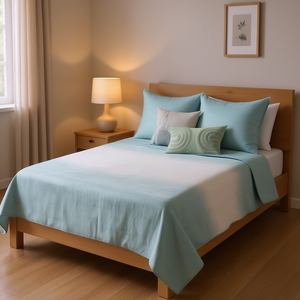 Manta Ligera Abada Vianney, Tamaño King y Queen, Tejido de Microfibra Sólida, Ropa de Cama para el Hogar - Product Image 2