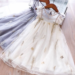 Bebé niñas vestido de lentejuelas <span class=keywords><strong>flor</strong></span> chica boutiques de Ropa niños ropa venta al por mayor lotes a granel niños vestido - Product Image 2