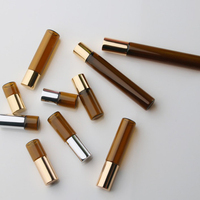 Vente de flacons d'huiles essentielles en verre ambré personnalisés, petits flacons pour huiles essentielles de 1 ml, 2 ml, 3 ml, 5 ml, 10 ml
