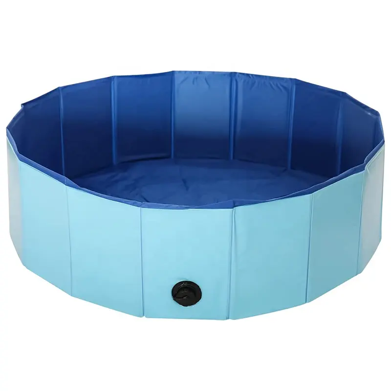 Gummi zusammen klappbare Badewanne Hartplastik Kiddie Faltbarer Pool für Hunde Katzen und Kinder
