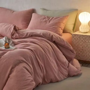 <strong>Teddy</strong> Dreamland Plant Pattern 100% Cotton Breathable Printed <strong>Bedding</strong> Set Soft Comfortable Home Textile OEM Supplier - Product Image 1
