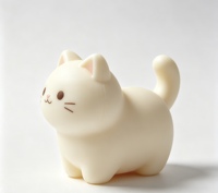 Balle anti-stress personnalisable chaton mignon avec votre logo – Soulage la tension et la fatigue