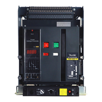 Disjoncteur de circuit aérien YUYE ACB série YEW1 2000A 3P 400V 50kA pour usage industriel, modèle YEW, boîtier de distribution, nouveau stock original
