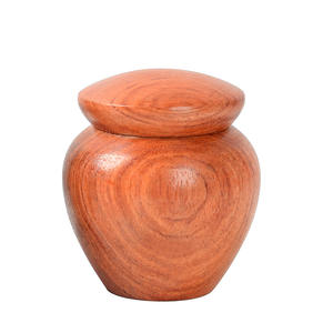 Modern gülağacı köpek külleri hatıra çevre dostu yuvarlak Urn yaratıcı zarif küçük kavanoz güzel anılar hatıra - Product Image 2