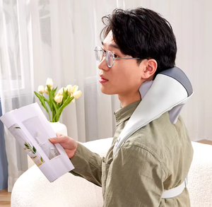 Großhandel Günstige Ganzkörper-Knetmassagegerät mit Wärmefunktion 6D <span class=keywords><strong>Massage</strong></span>-Maschine für Rücken, Schultern und Nacken mit Zeitsteuerung - Product Image 1